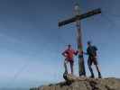 Ich und Ronald auf der Damülser Mittagsspitze, 2.095 m (22. Mai)