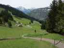 Ronald zwischen Vorderer Ugaalpe und Gasthof Walisgaden (22. Mai)