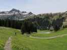 Ronald zwischen Vorderer Ugaalpe und Gasthof Walisgaden (22. Mai)