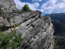 Laudeck-Klettersteig: Seilbrücke