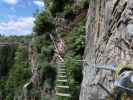 Via-Claudia-Augusta-Klettersteig: Holzseilbrücke