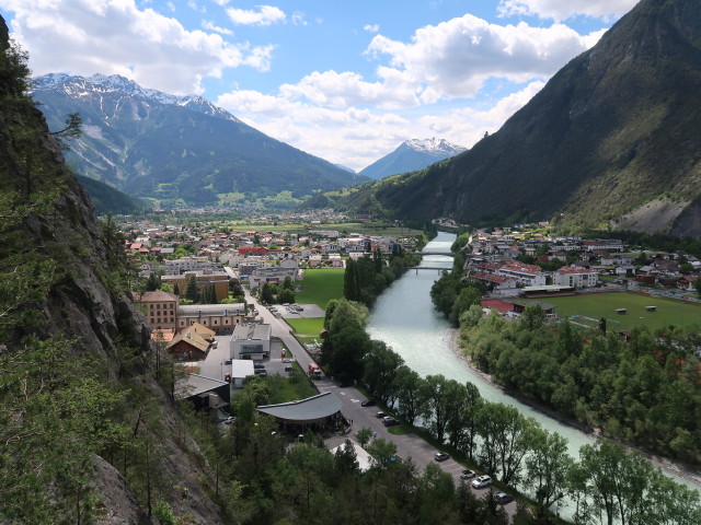 Zams vom Galugg-Klettersteig aus