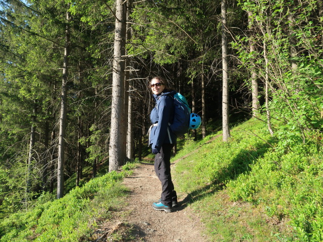 Sabine zwischen Ötztaler Ache und Teufelskanzel