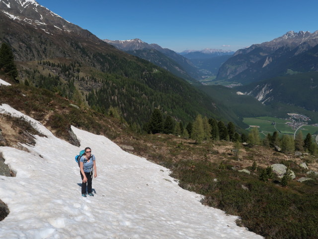 Sabine zwischen Himmelreich und Hauerkogel