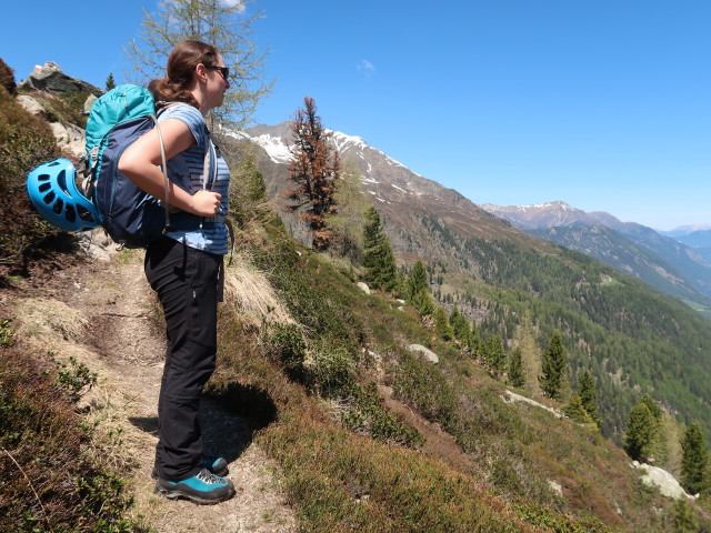 Sabine zwischen Himmelreich und Hauerkogel