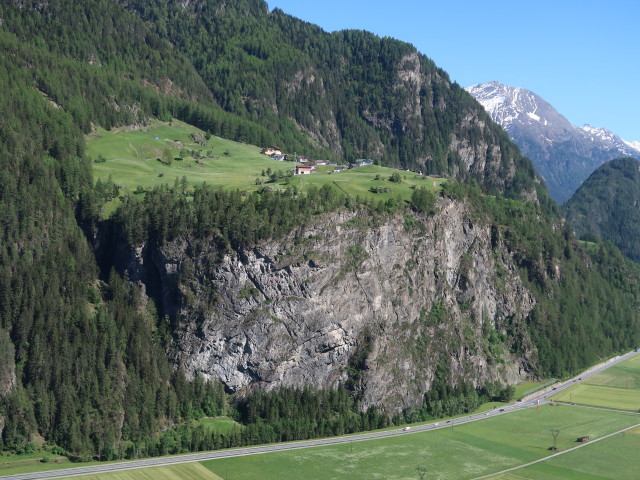 Burgstein von der Teufelskanzel aus