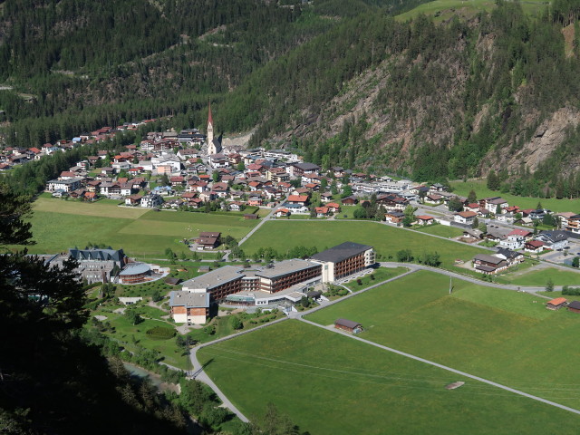 Längenfeld von der Teufelskanzel aus