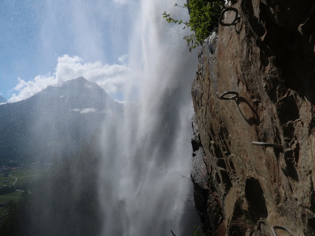 Jubiläums-Klettersteig: schwierige Variante