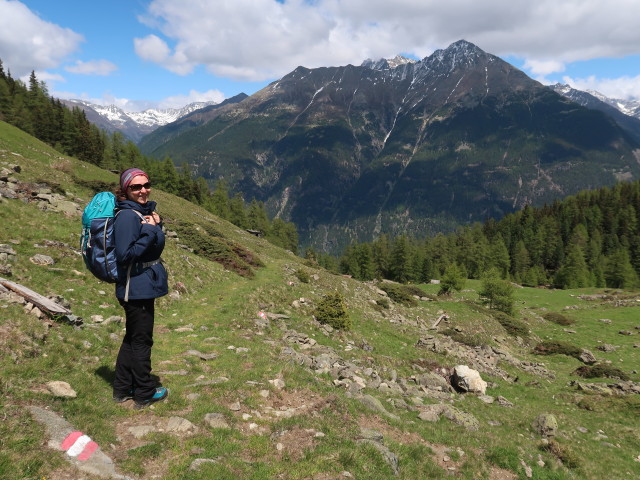 Sabine auf der Stabelealm