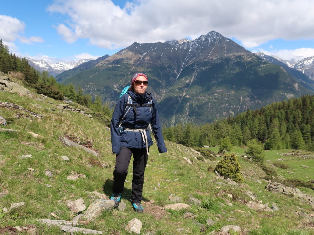 Sabine auf der Stabelealm