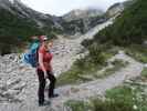 Sabine zwischen Latschenhütte und Muttekopfhütte