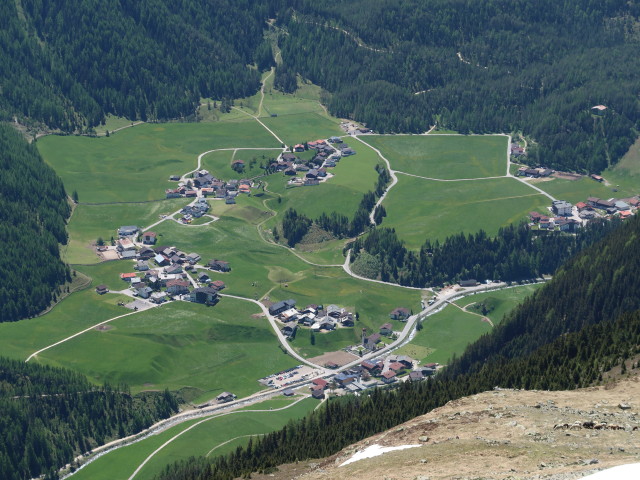 Niederthai vom Poschachkogel aus