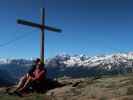 Sabine und ich am Narrenkogel, 2.309 m