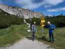 Alexander und Christoph zwischen Neuer Seehütte und Rax-Eishöhle