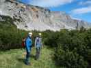 Christoph und Alexander zwischen Neuer Seehütte und Rax-Eishöhle