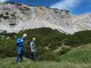 Christoph und Alexander zwischen Neuer Seehütte und Rax-Eishöhle