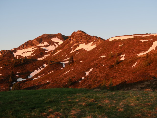 zwischen Kleinarler Hütte und Gründeck (12. Juni)