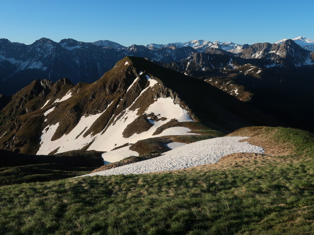 vom Gründeck Richtung Süden (12. Juni)