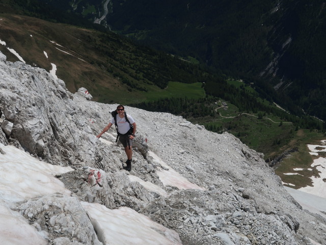 Ronald zwischen Mosermandl und Riedingtal (13. Juni)