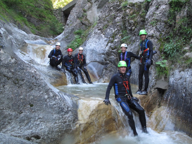 Rashid, Werner, Josef, Frank, Ursa und Zakaria