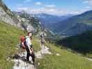 Anna und Frank zwischen Frischenkofel und Plöckenpass