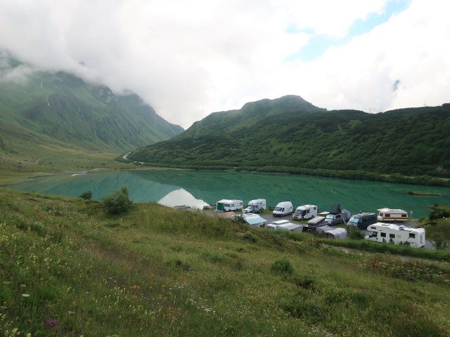 Stausee Kops, 1.814 m (18. Juli)