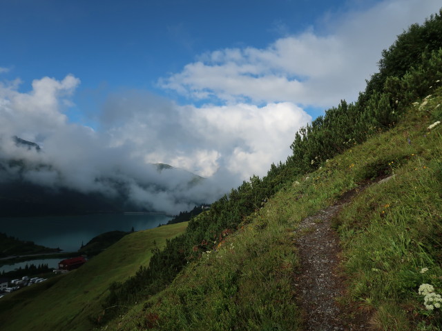 zwischen Zeinisjochhaus und Fädnerspitze (18. Juli)