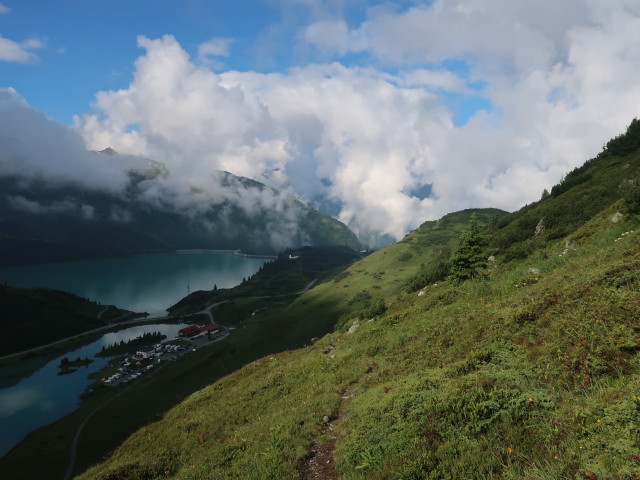 zwischen Zeinisjochhaus und Fädnerspitze (18. Juli)