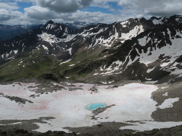 von den Rauteköpfen Richtung Südwesten (19. Juli)