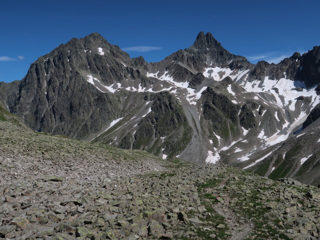 Apothekerweg zwischen Kuchenjöchli und Darmstädter Hütte (20. Juli)