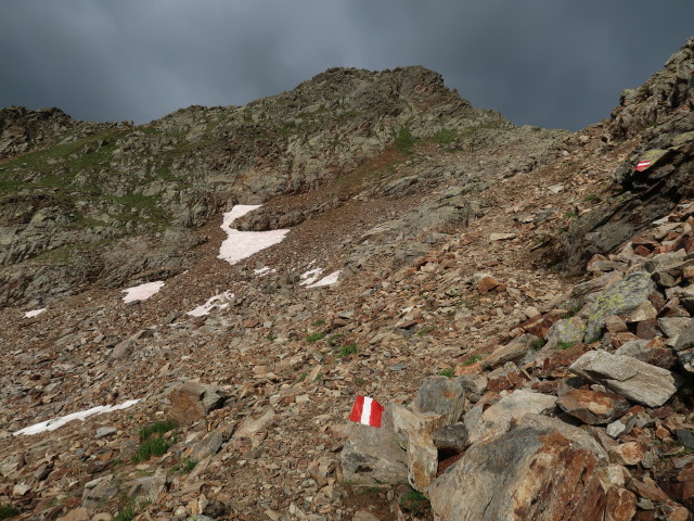 zwischen Schwarzsee und Kreuzjochspitze (21. Juli)