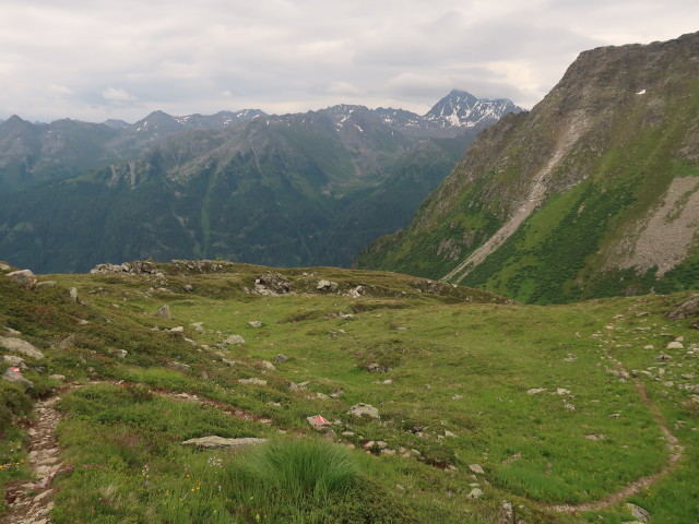Rudigierweg zwischen Sessgratjöchli und Unterfatlar (21. Juli)