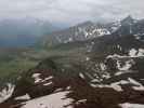 von der Kreuzjochspitze Richtung Süden (21. Juli)