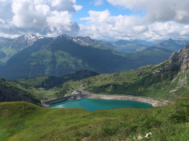 zwischen Ravensburger Hütte und Spullerschafberg