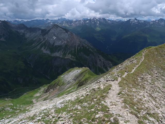 zwischen Spullerschafberg und Ravensburger Hütte