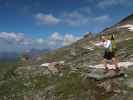 Christoph zwischen Bergstation Hannoverhaus der Ankogelbahn und Lassacher Kees (31. Juli)