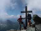 Ich und Christoph am Ankogel, 3.252 m (31. Juli)