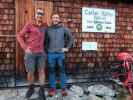 Ich und Christoph bei der Celler Hütte, 2.240 m (1. Aug.)