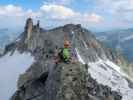 Aaron zwischen Hochalmspitze und Steinerne Mandln (1. Aug.)