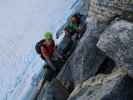 Christian, Aaron und Ronald zwischen Hochalmspitze und Steinerne Mandln (1. Aug.)