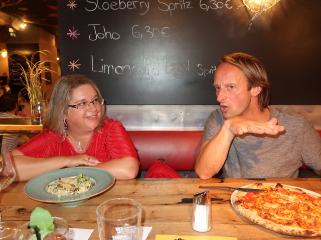 Doris und Jörg im 'Freiraum'