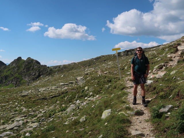 Ronald zwischen Steinerem Lamm und Innerbach (8. Aug.)