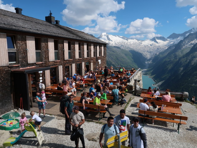 Olpererhütte, 2.388 m (9. Aug.)