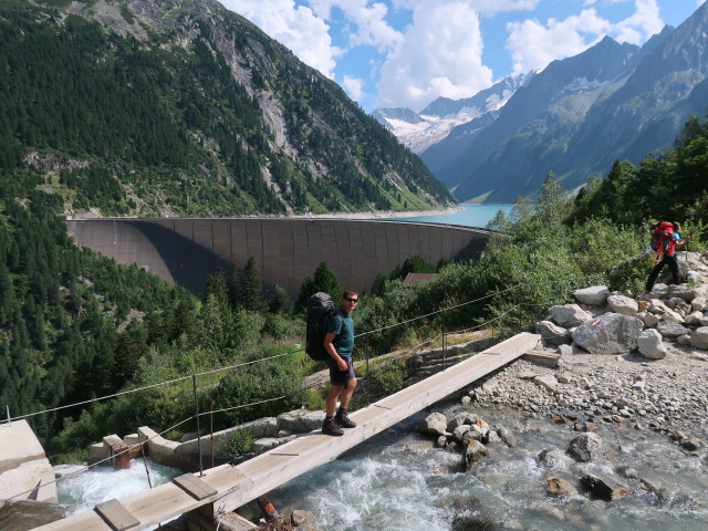 Ronald am Weg 532 beim Melebach (10. Aug.)