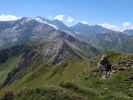 vom Jochgrubenkopf Richtung Süden (8. Aug.)