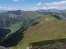 von der Westlichen Schöberspitze Richtung Nordwesten (8. Aug.)