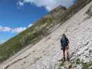 Ronald zwischen Westlicher Schöberspitze und Kleegrubenscharte (8. Aug.)