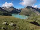 Silvretta-Stausee vom Maißboden aus (15. Aug.)