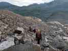 Erich, Bernadette und Evelyn zwischen Ill und Ochsentaler Gletscher (16. Aug.)