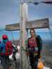 Evelyn am Großen Piz Buin, 3.312 m (16. Aug.)